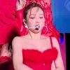 Red lingerie look, chest bone, thigh, TWICE, Nayeon