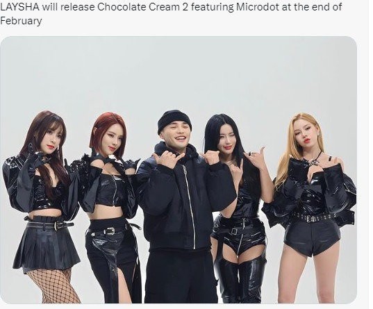 Dance team Leisha released chocolate creep 2 at the end of this month, featuring microdot