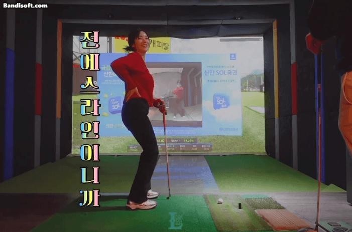 KWON EUN BI from IZ*ONE's golf line