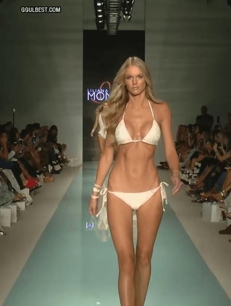 a bikini fashion show