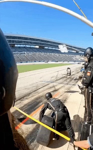 Tire replacement first person camera