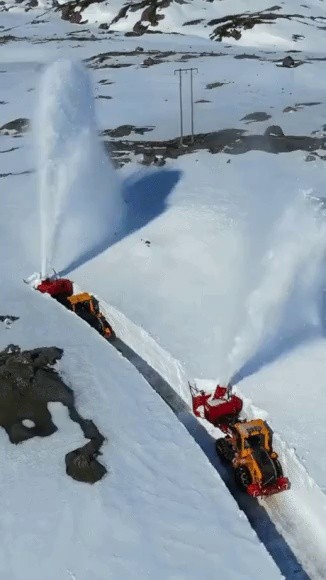 Norwegian Snow Removal Vehicle