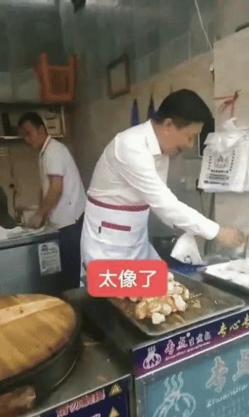 The owner of a popular dumpling restaurant in China