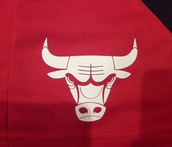 Never turn the Chicago Bulls logo upside down.