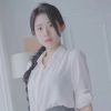 Model Yang Seo-yoon black bra panties office look lookbook
