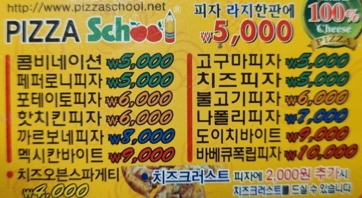 Pizza School back then