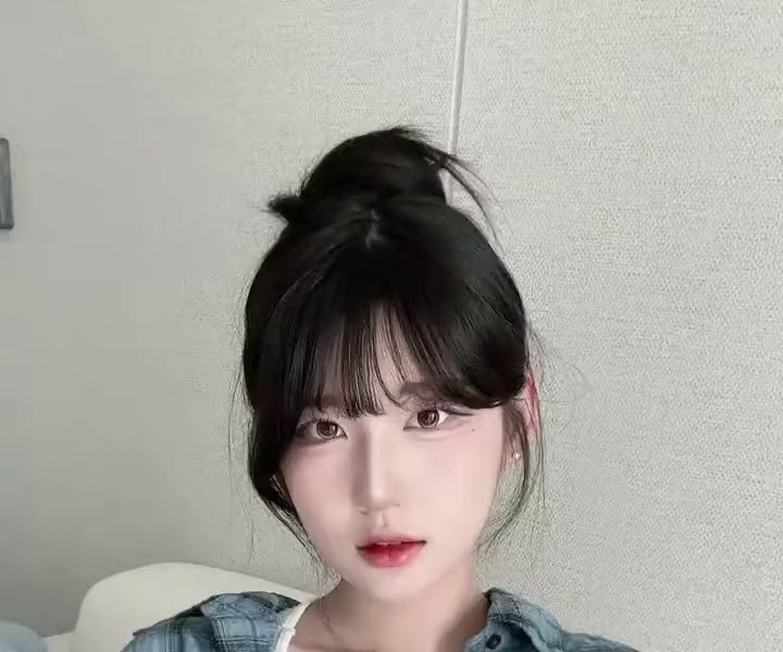 (SOUND)Elk Yul Nerd check shirt with heavy white tee cleavage