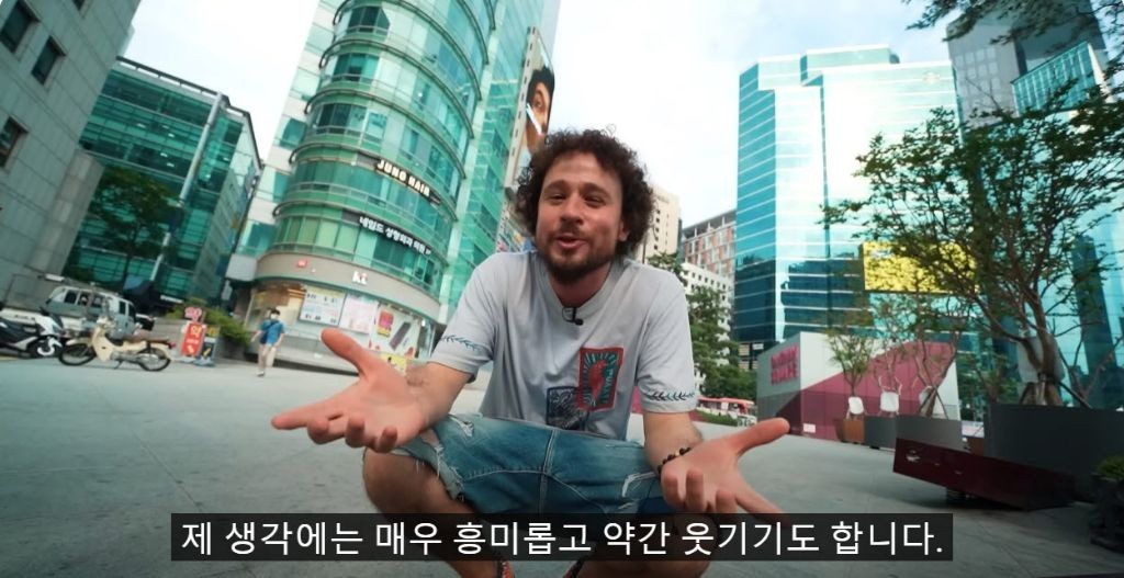 What a travel YouTuber with 42.7 million subscribers was surprised by when he came to Korea