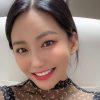 Ji Hyun-ing, a natural BJ, exposes dizzying black see-through cleavage