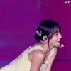 Red Velvet Concert Seulgi Yellow One Piece Bowed Breasts Black Bra