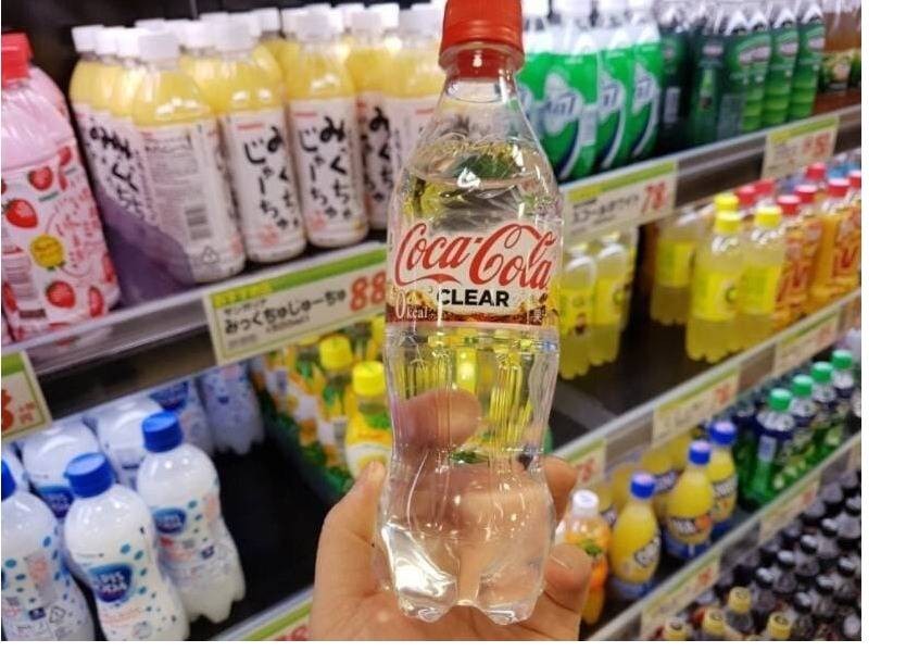 Why there are so many clear drinks in Japan