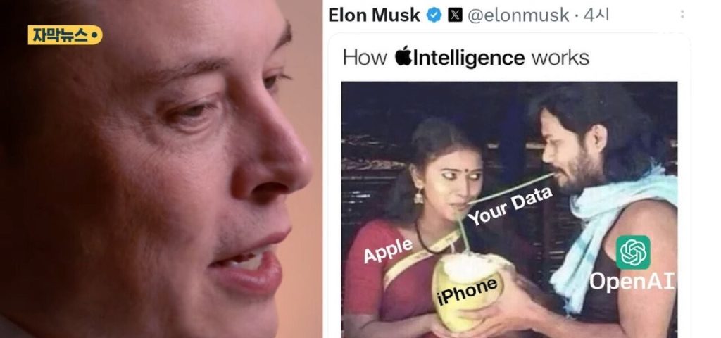 Elon Musk slams Apple's ChatGPT deployment