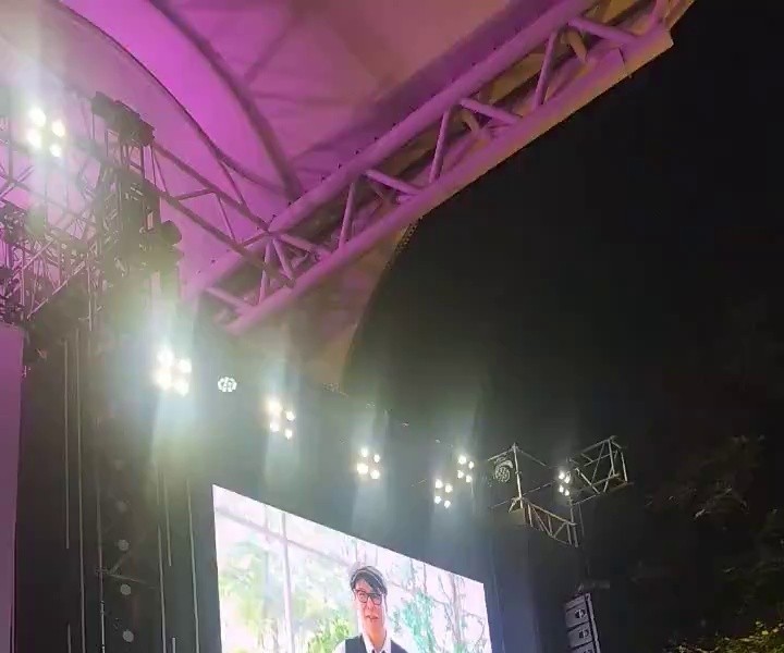 (SOUND)[Lovelyz] Play Festival group greeting / stage / video message from Yoon Sang