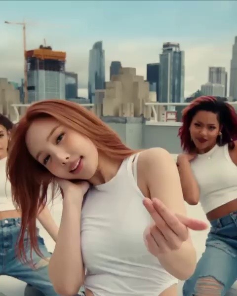 TWICE Nayeon's solo song music video upper cleavage