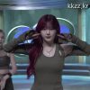 Ribbed one-piece line Kepler Kim Chae-hyun GIF