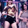 Twice's Nayeon's tight thighs in hot pants GIF