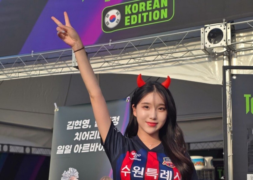 [Cheerleader] Suwon Special City Kim Hyun-young’s Instagram yesterday