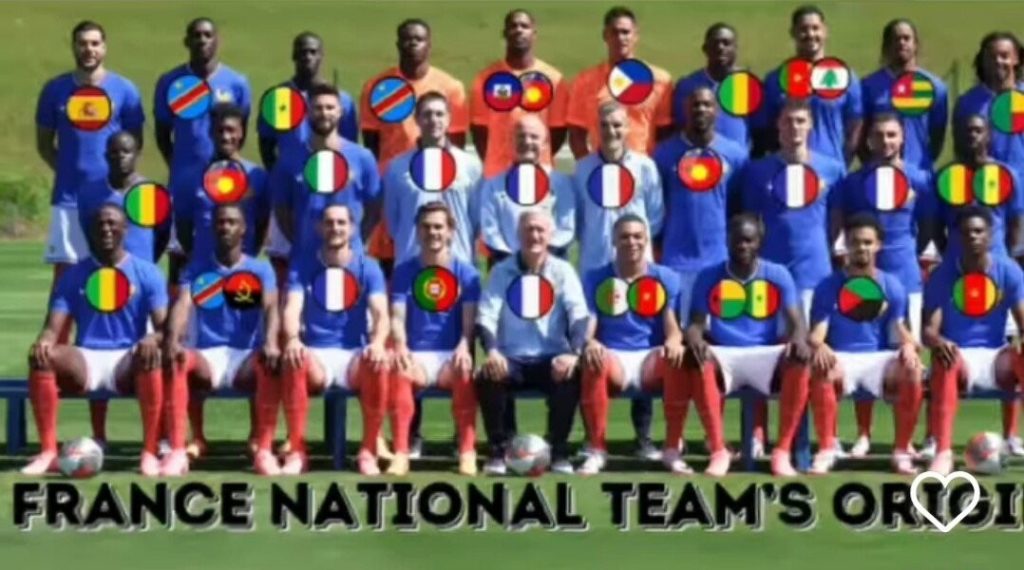 France's Euro 2024 national team is effectively an African Union team.