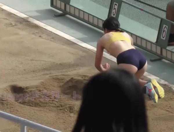 Extremely popular Japanese female track and field athlete