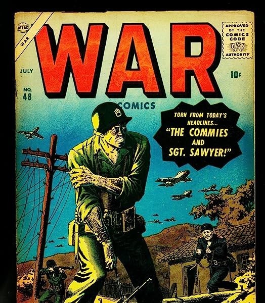PTSD symptoms of American soldiers during the Korean War depicted in American comic books